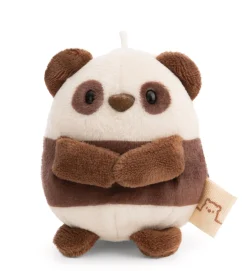 Soft Toy Set Panda Kono with chocolate and popcorn costume in gift box