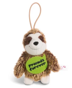 Soft Toy Sloth "Friends forever" with loop