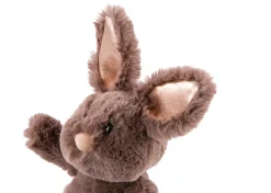 Soft toy Spring Rabbit dark brown