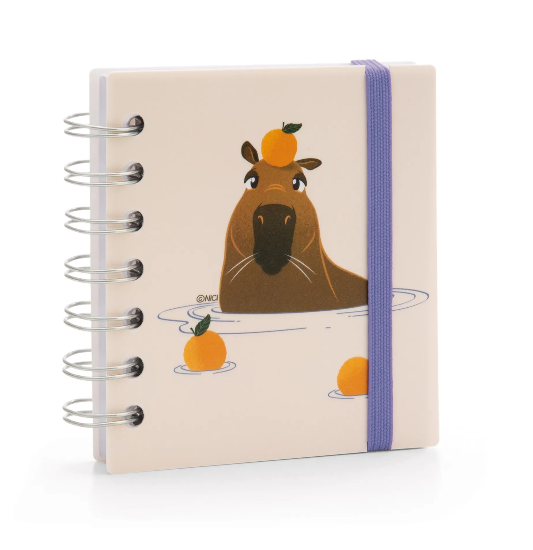 Spiral Notebook Capybara "Happybara"