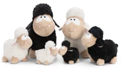 Standing Soft Toy Sheep black NICI GREEN